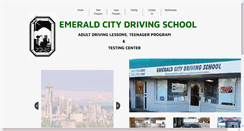 Desktop Screenshot of emeraldcitydrivingschool.com